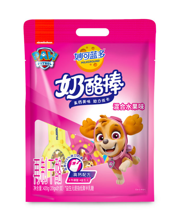妙可藍(lán)多奶酪大棒棒混合水果味420g